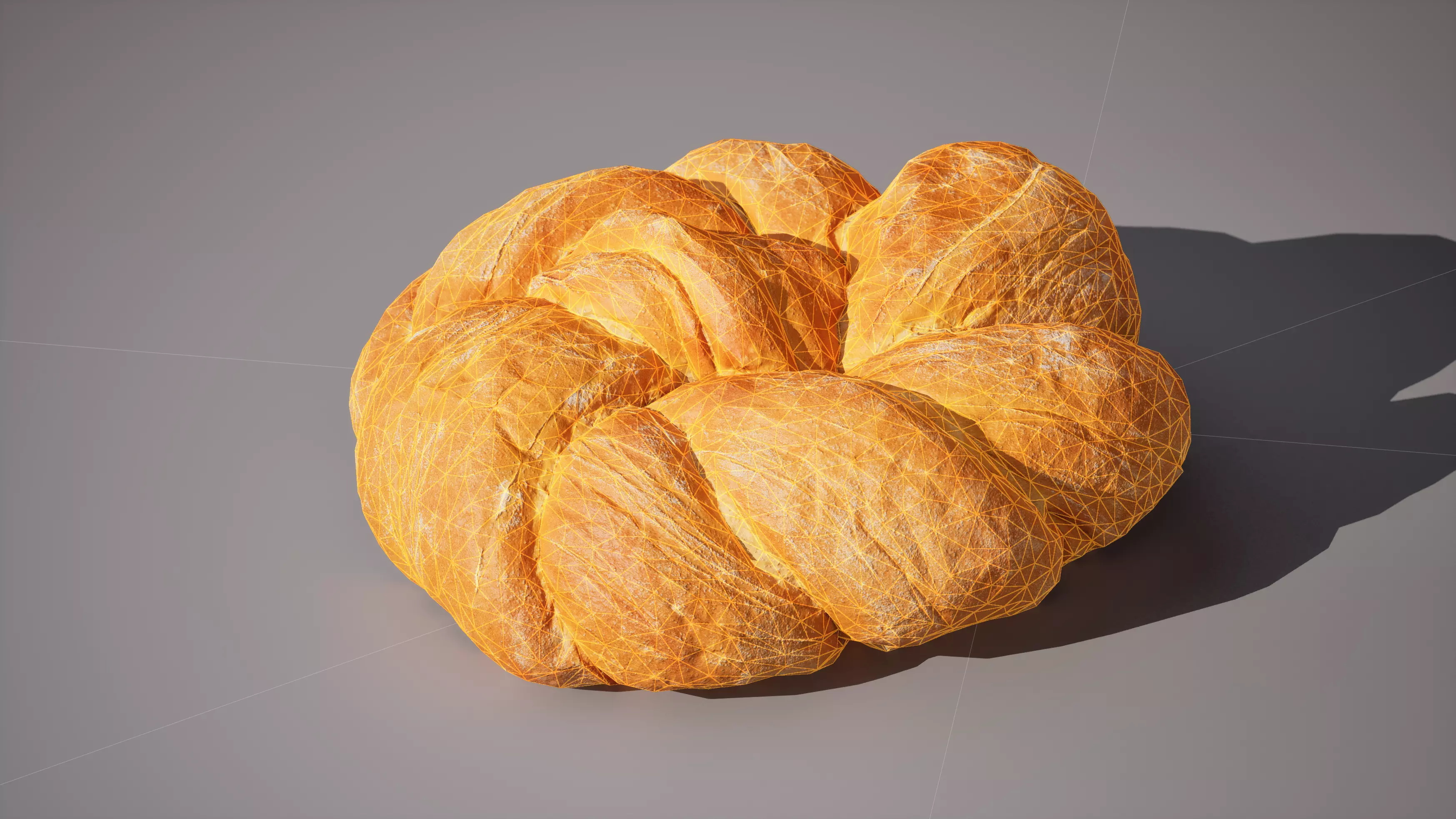 Wheat Bread 5K triangles 4K PBR textures Low-poly 3D model_15