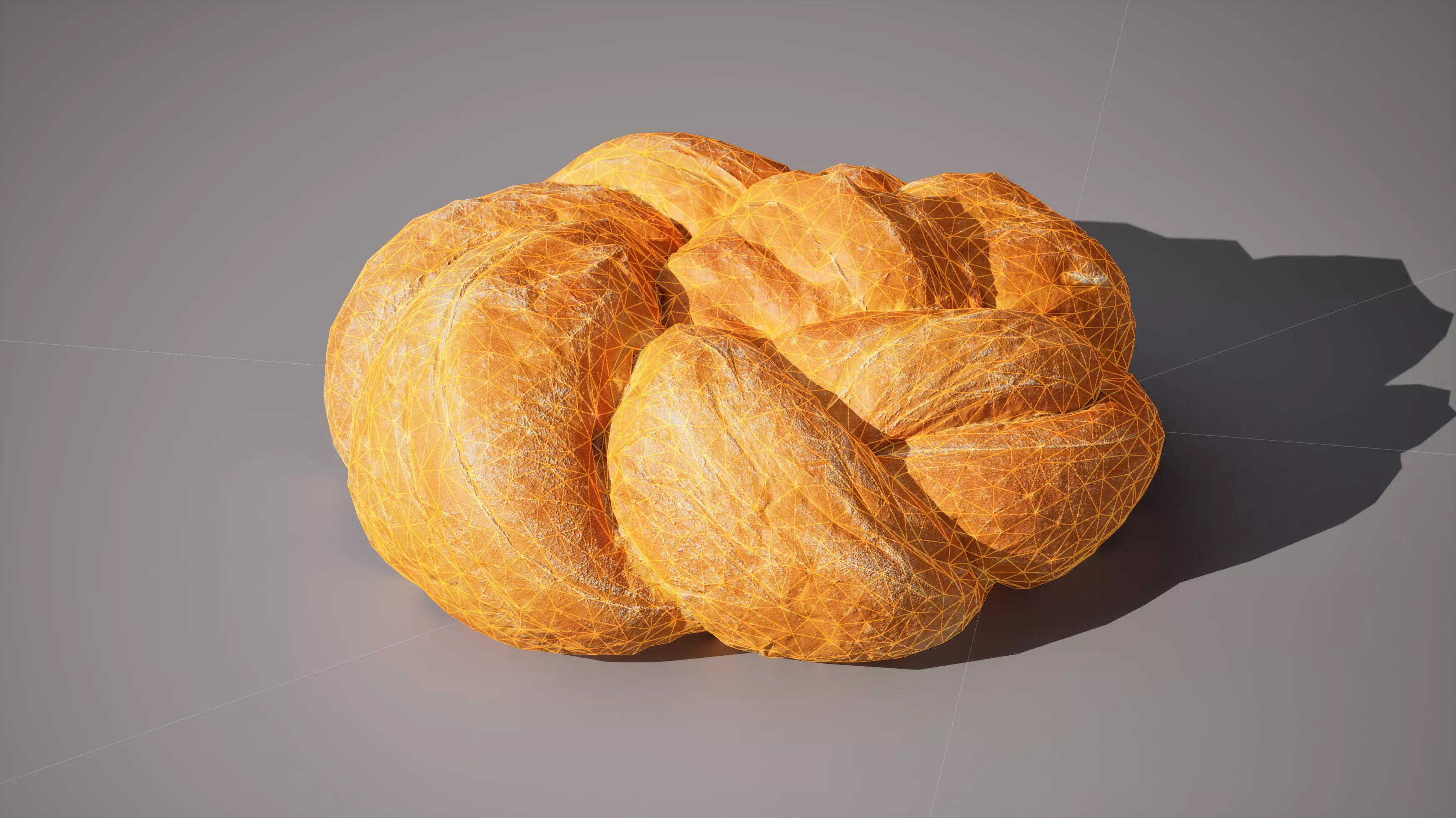 Wheat Bread 5K triangles 4K PBR textures Low-poly 3D model_13