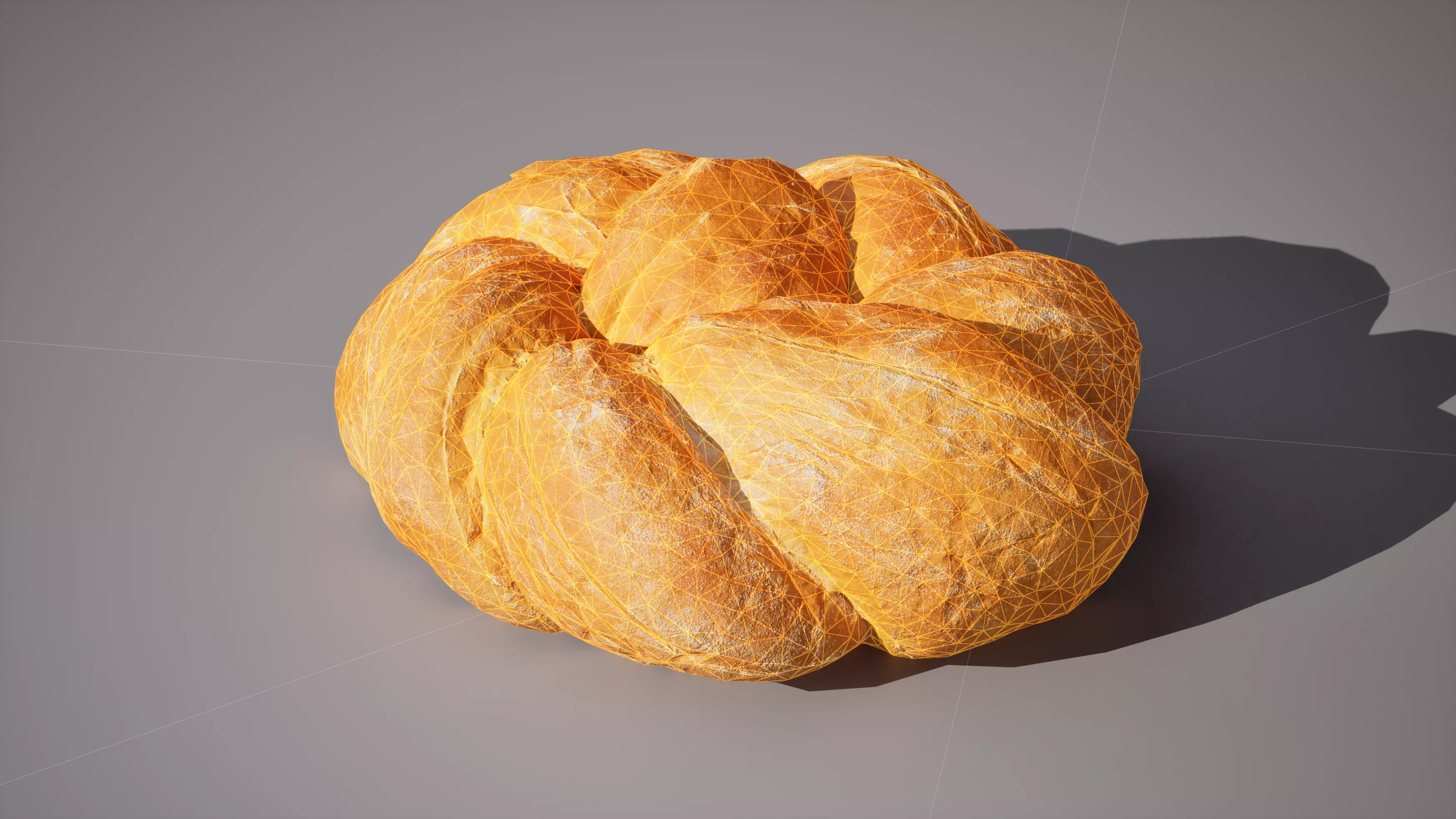 Wheat Bread 5K triangles 4K PBR textures Low-poly 3D model_16