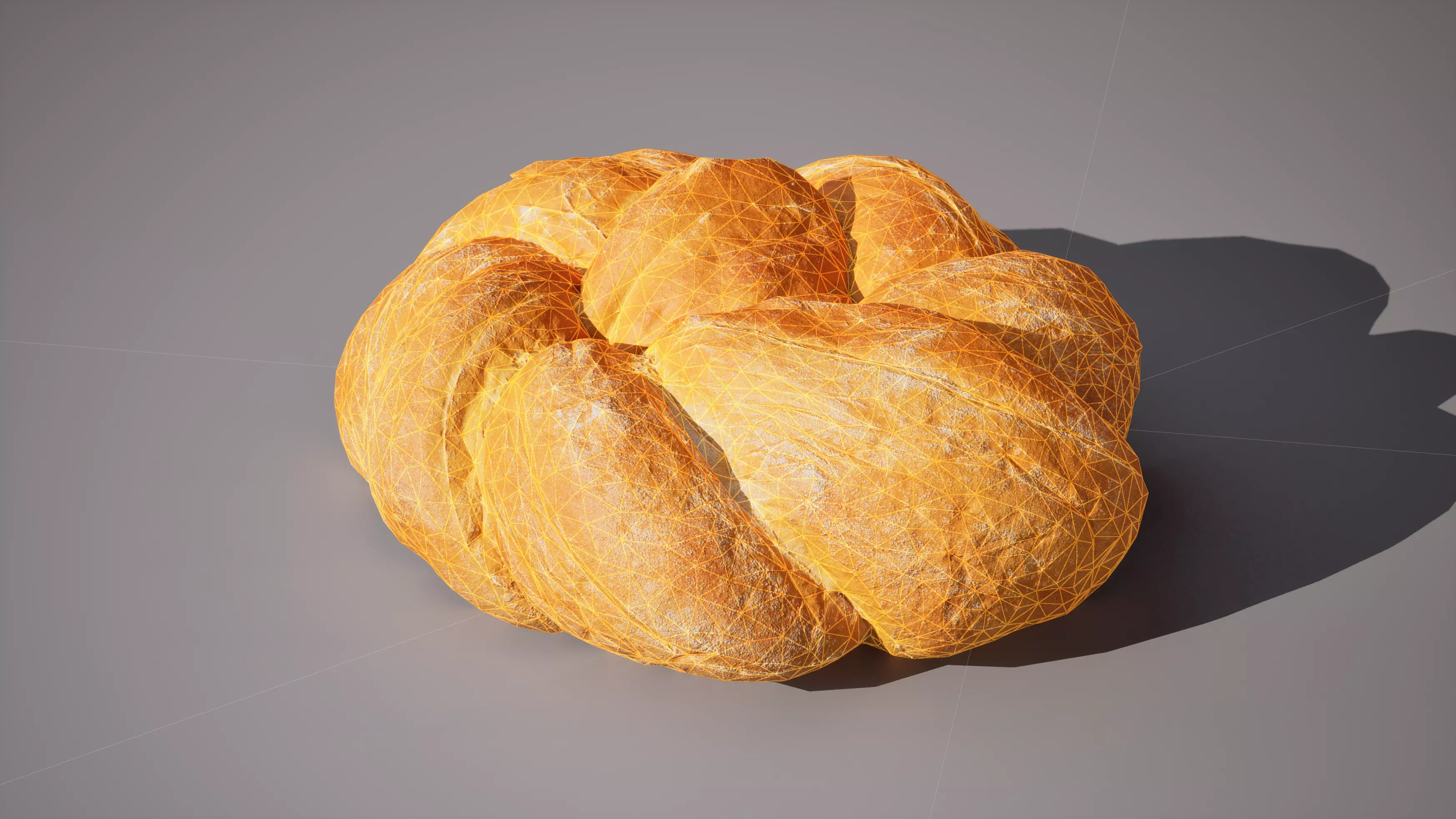 Wheat Bread 5K triangles 4K PBR textures Low-poly 3D model_12