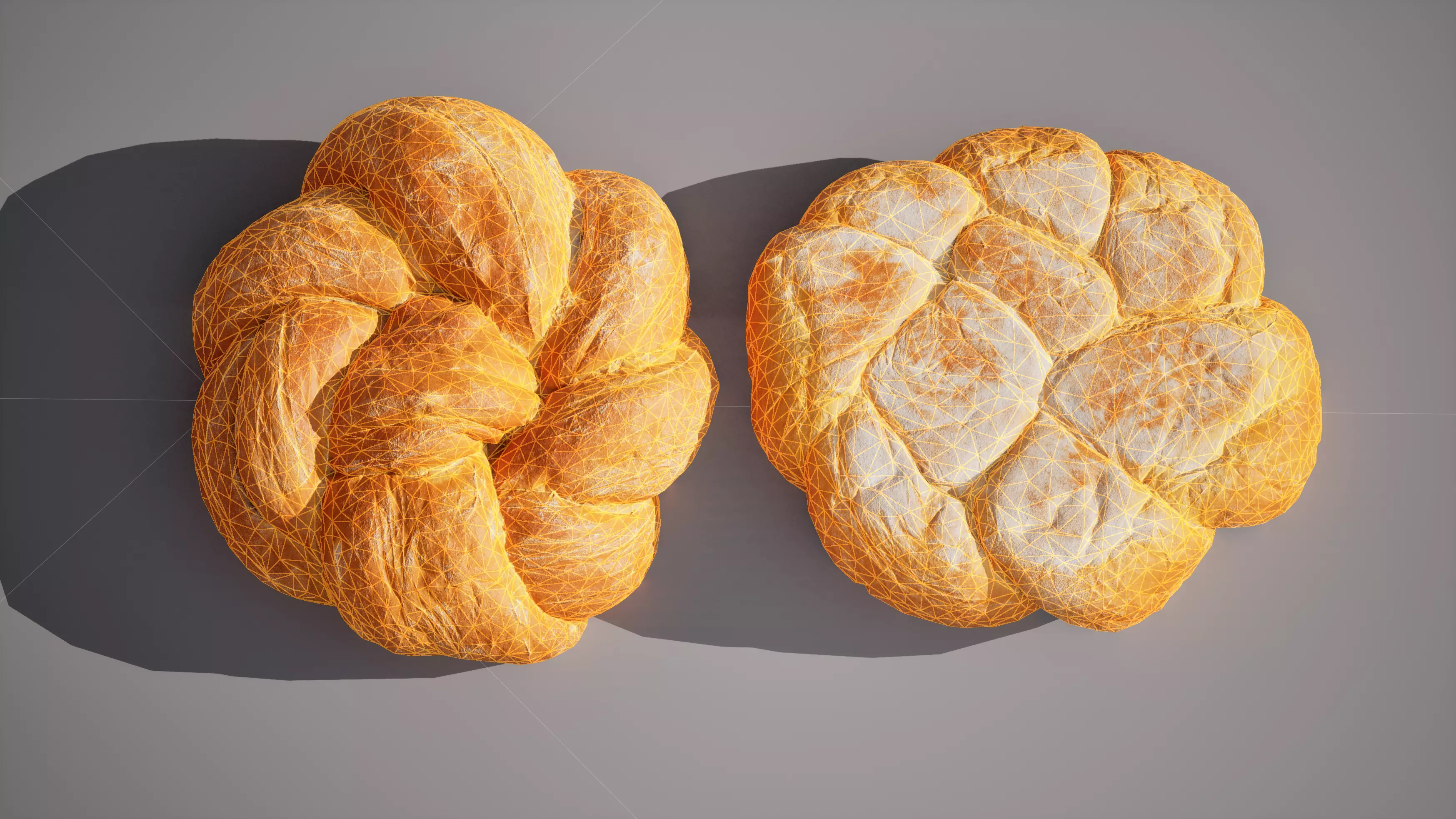 Wheat Bread 5K triangles 4K PBR textures Low-poly 3D model_20