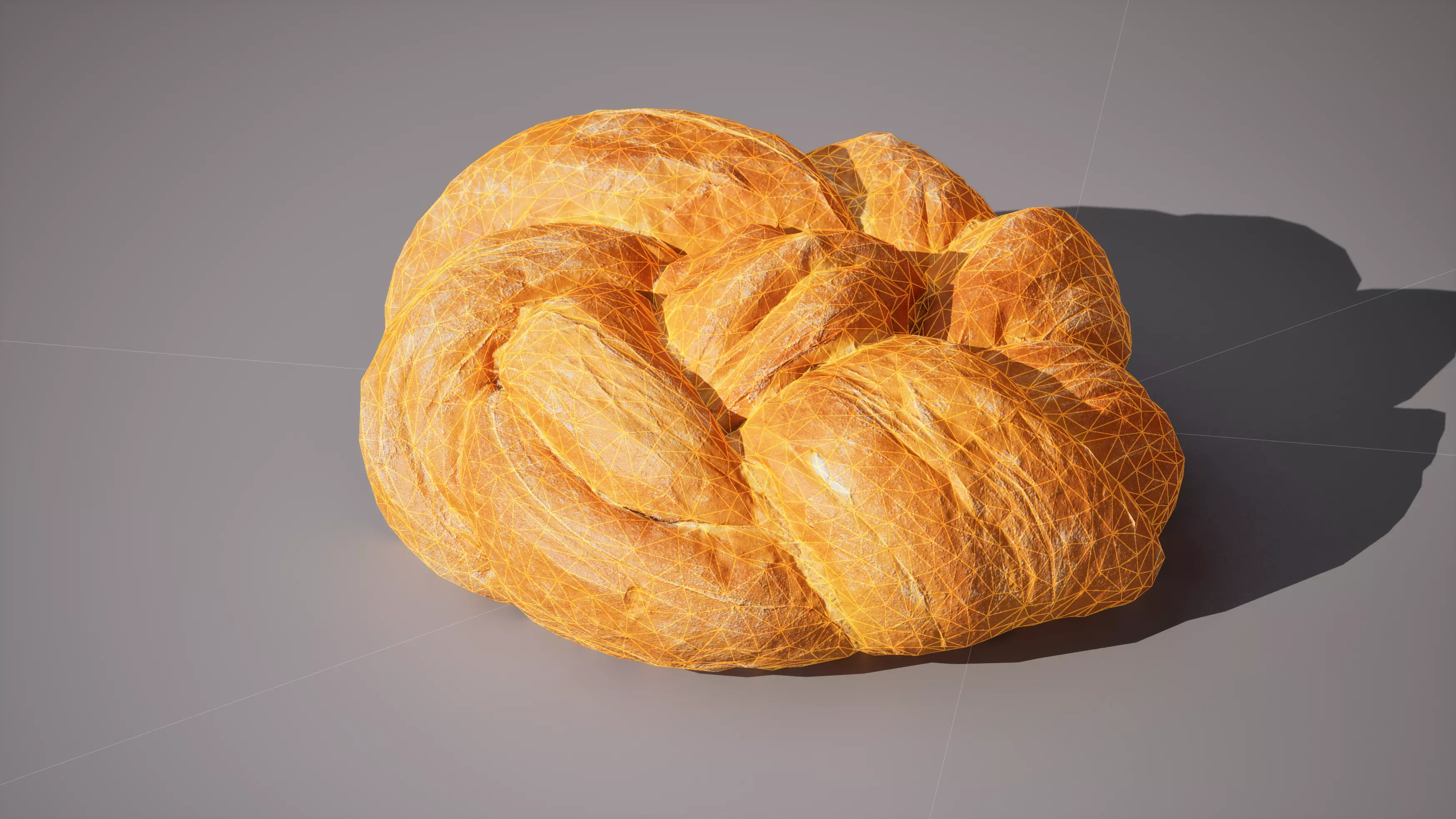 Wheat Bread 5K triangles 4K PBR textures Low-poly 3D model_14