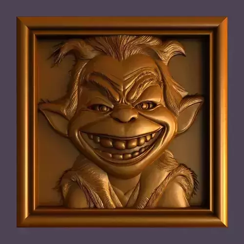 3d models for 3d printer Grinch