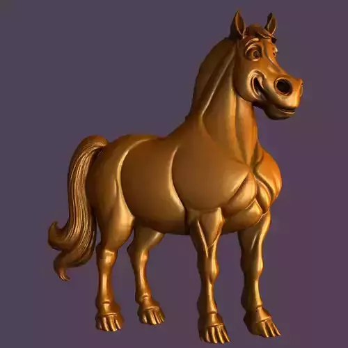 3d models for 3d printer Horse