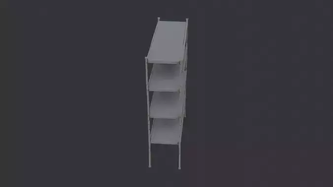 Garage metal shelf unit