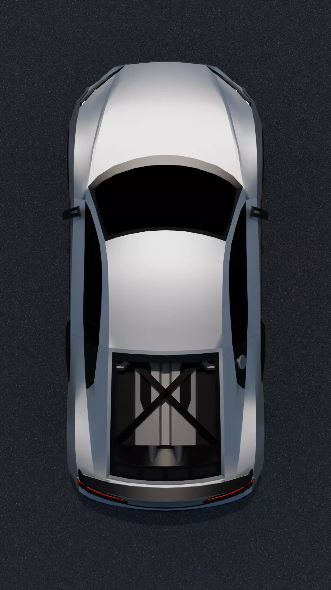 Audi R8 3d low-poly Model Low-poly 3D model_5