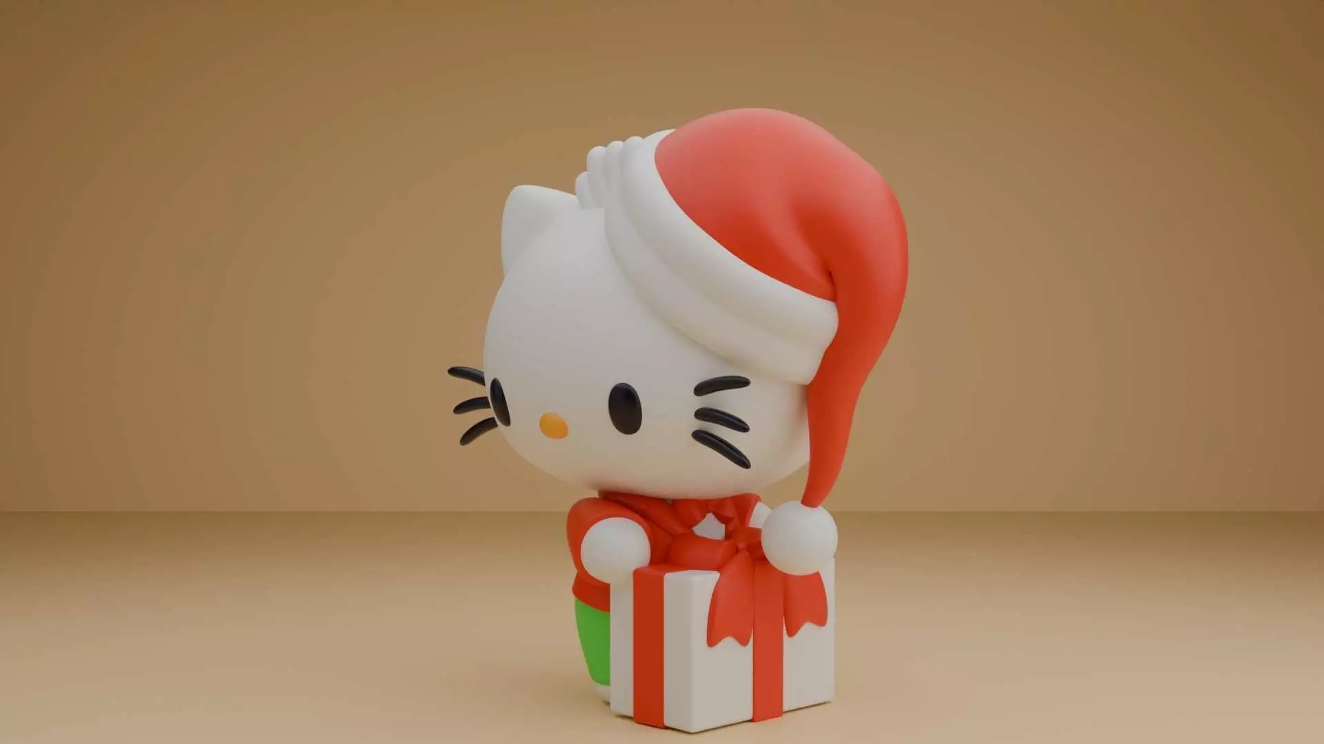 Dear Daniel Christmas figure  3D print model_6