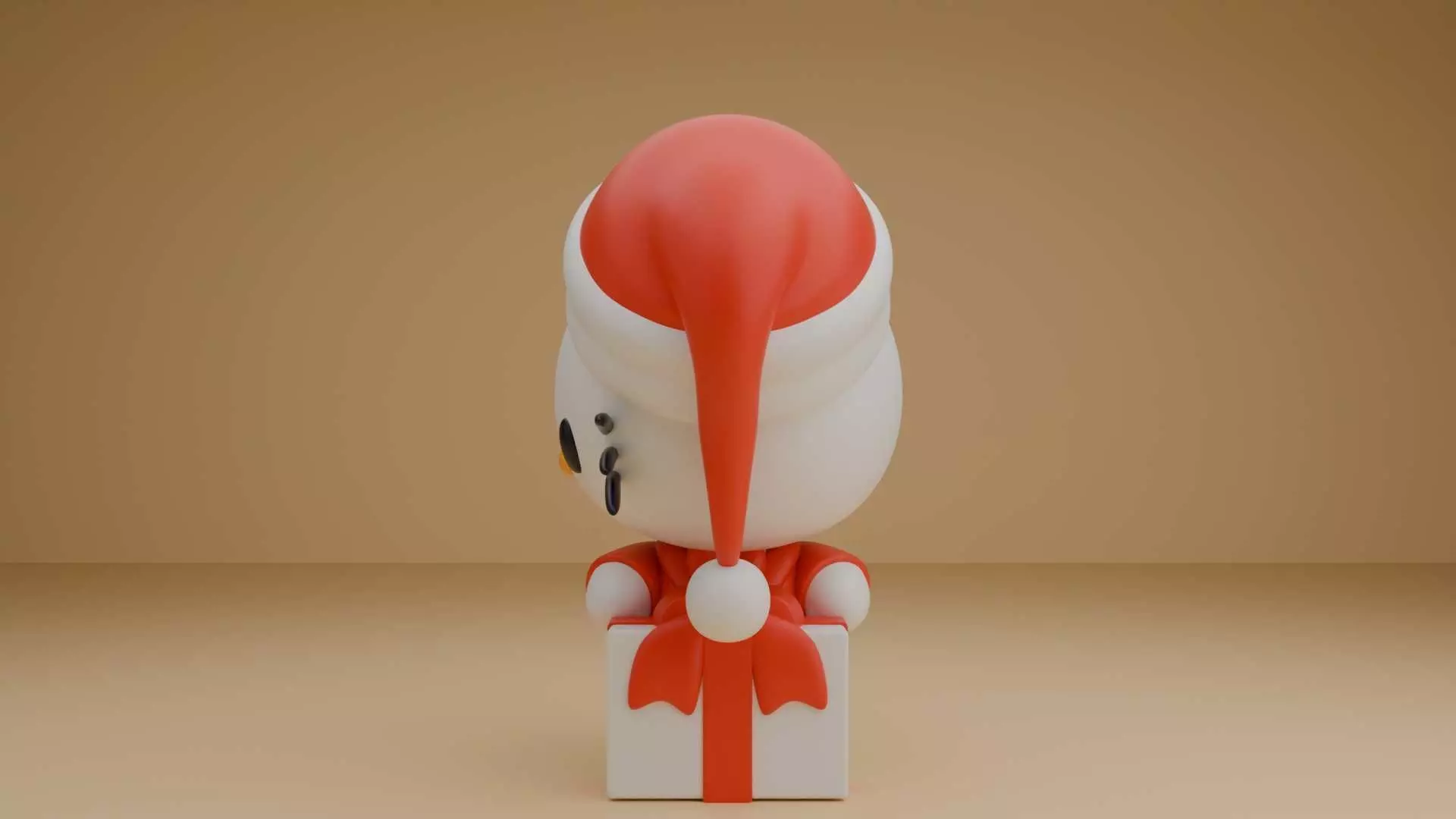 Dear Daniel Christmas figure  3D print model_5