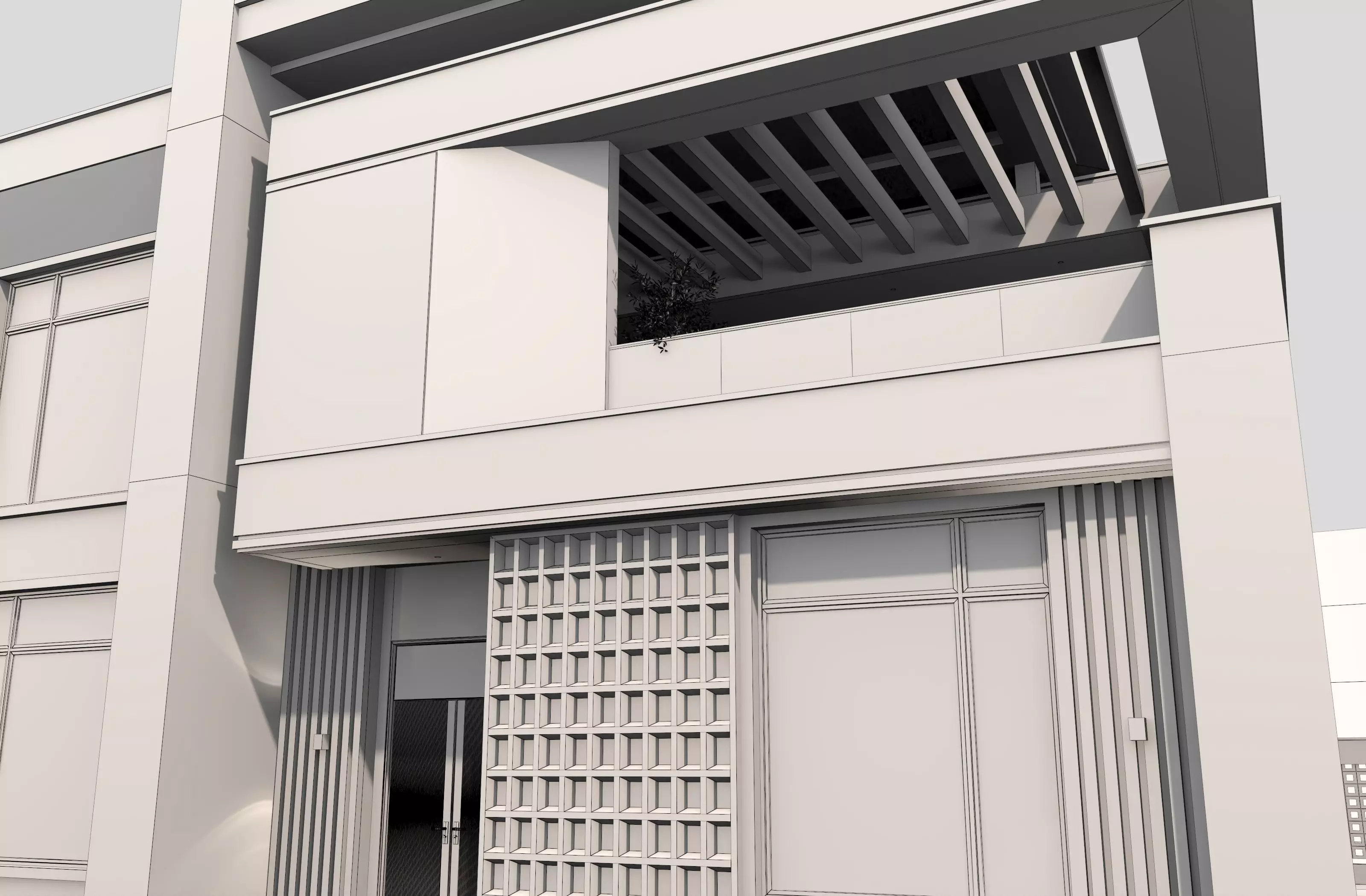 House Exterior 3D model_18