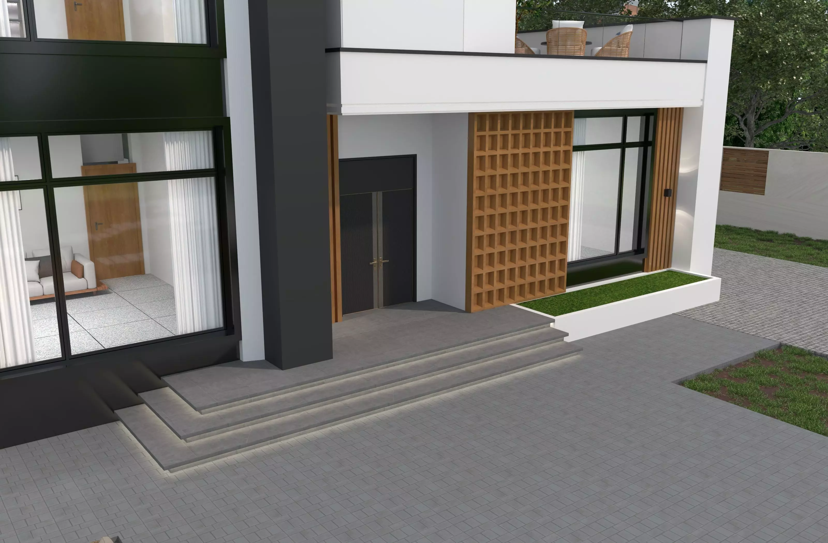 House Exterior 3D model_8