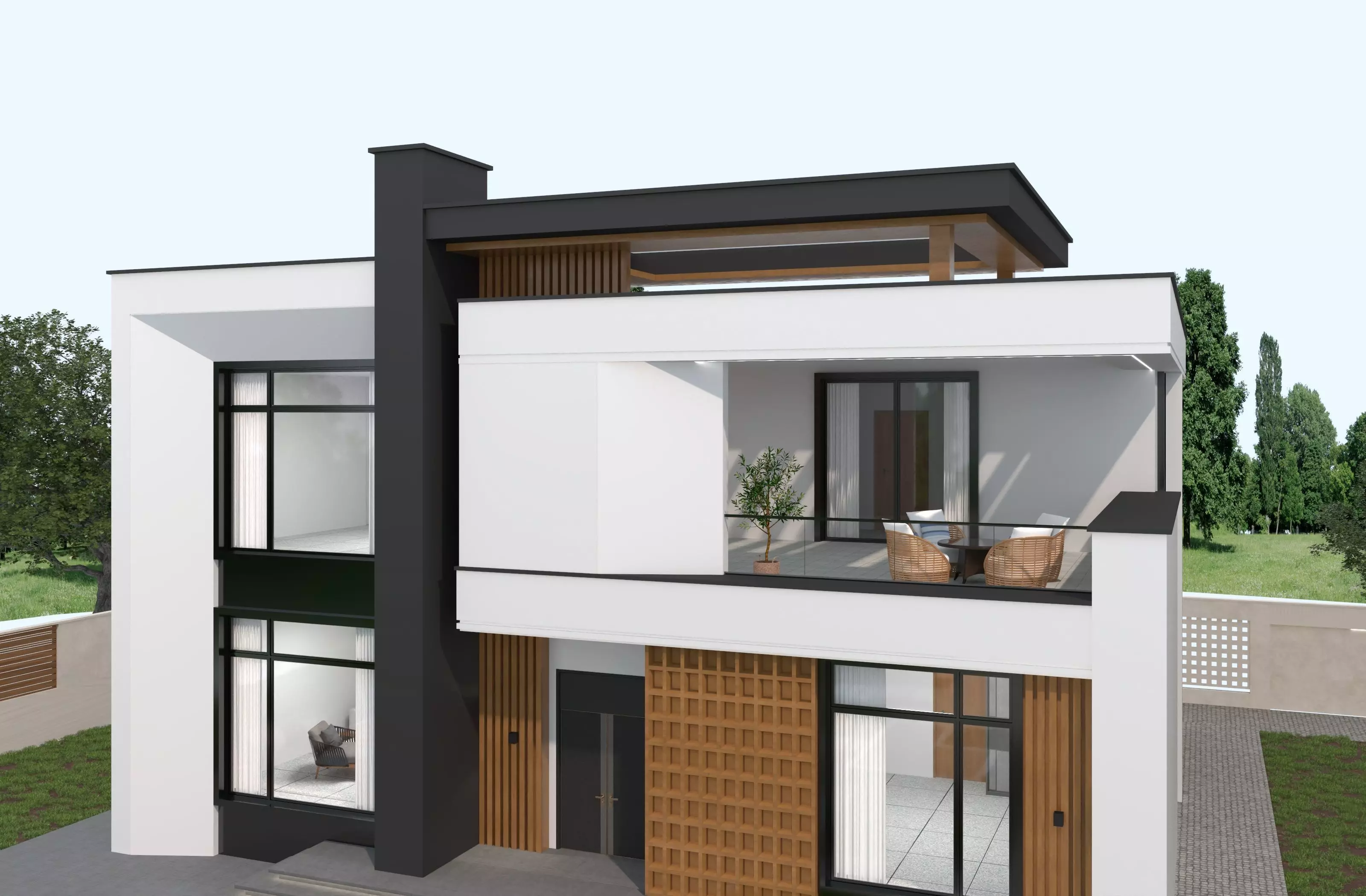 House Exterior 3D model_5