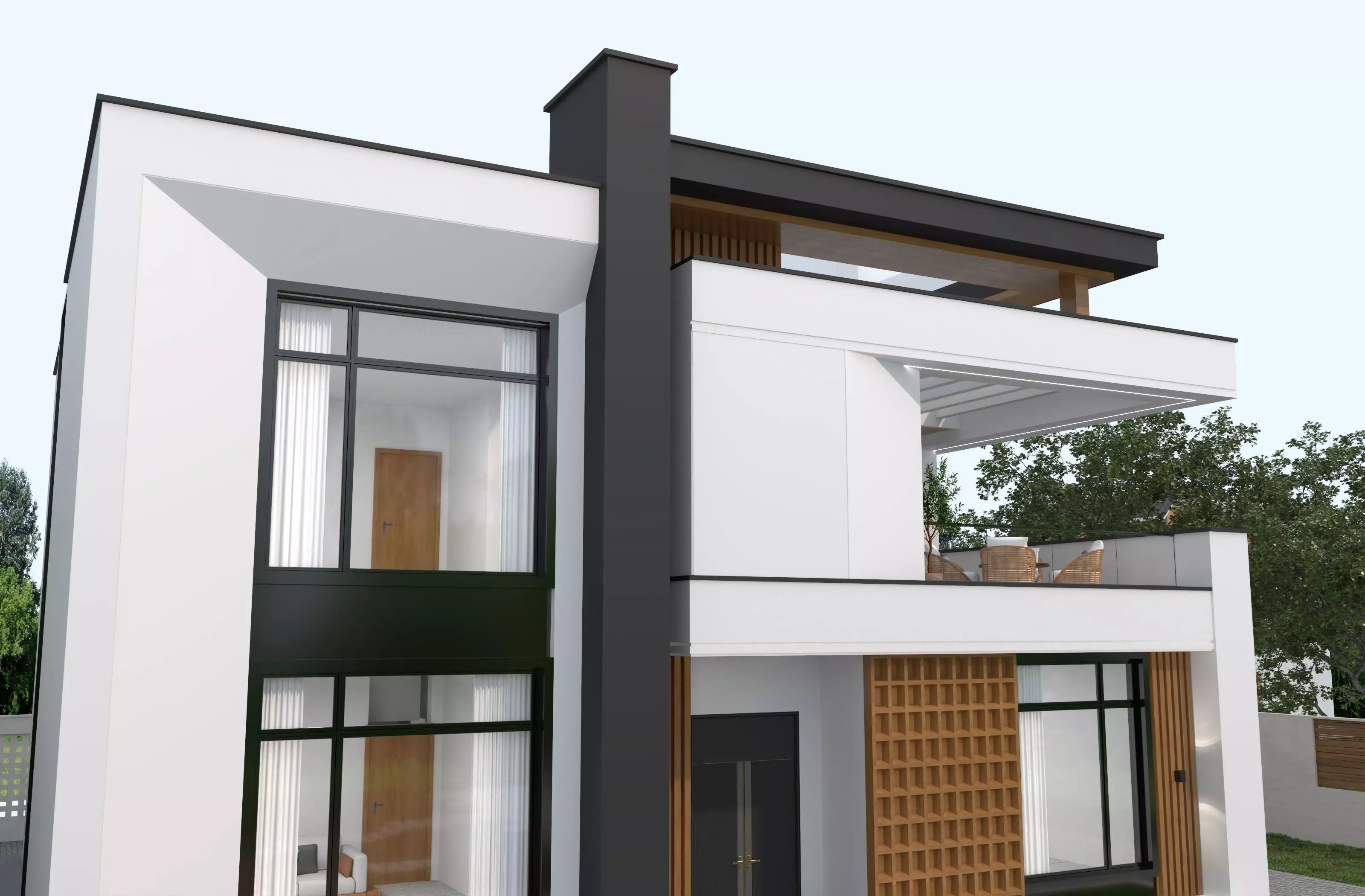 House Exterior 3D model_6