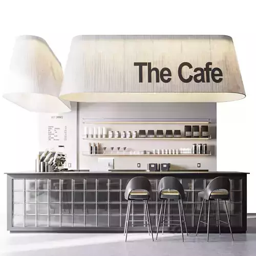 Paper Cafe 3D model