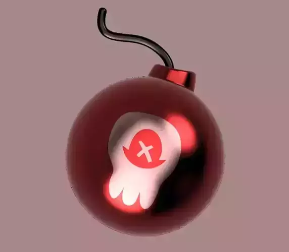 Hazbin Hotel - Cherry Bomb grenade for cosplay