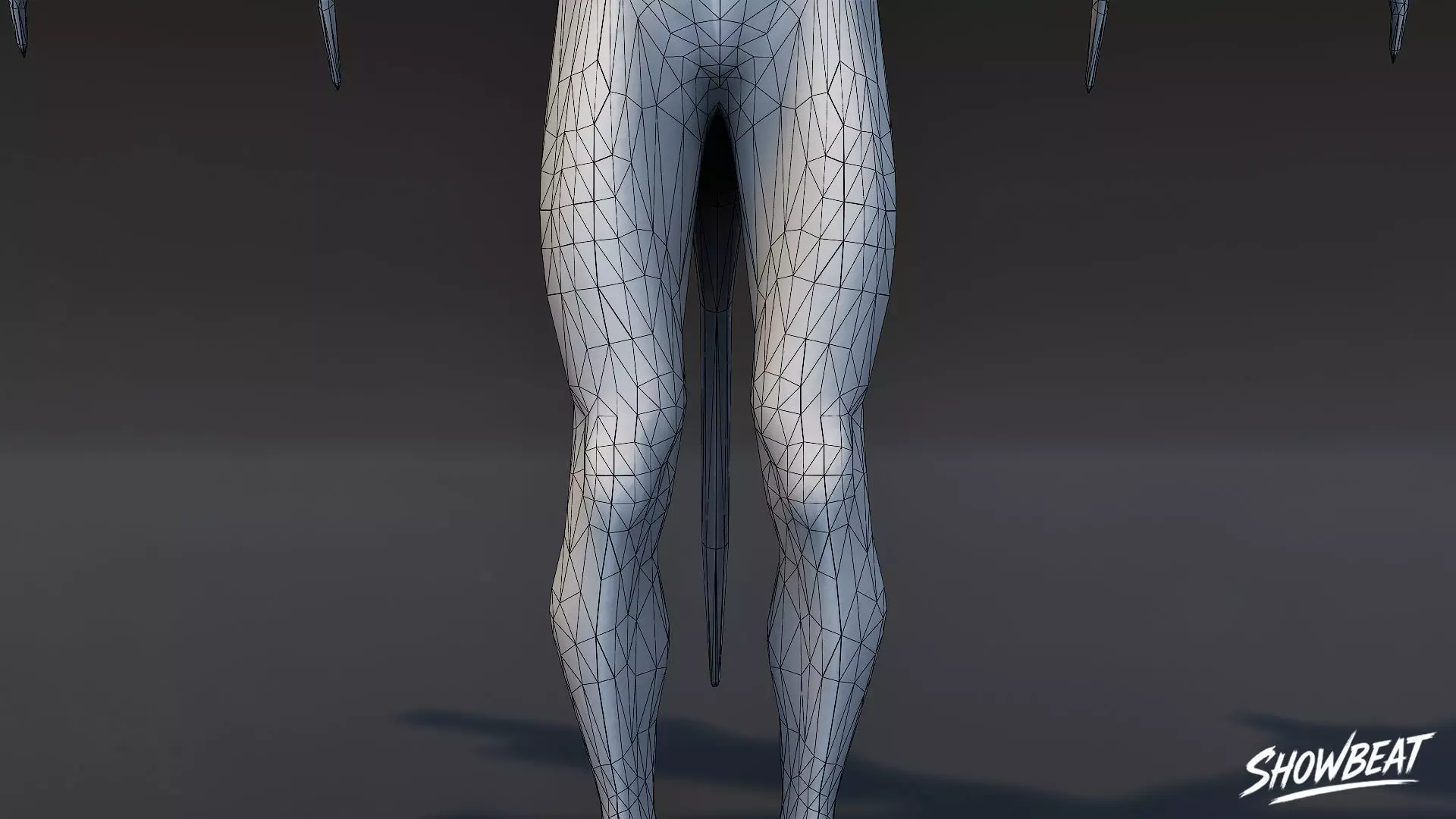 Void Imp T-Pose Low-poly 3D model_8