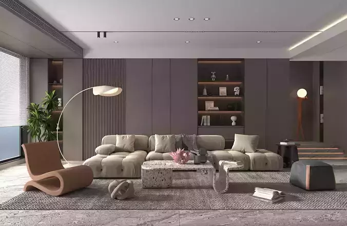 Living Room Scene 23