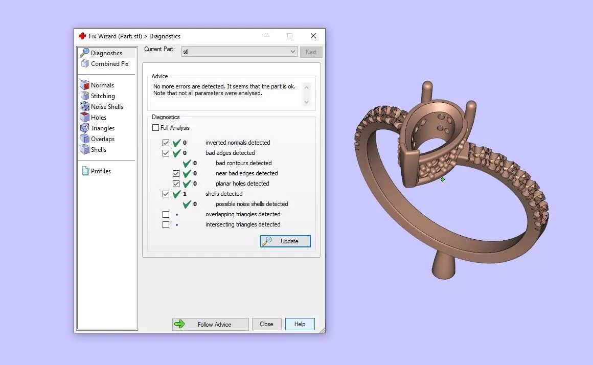 Gold N1537 3D print model_8