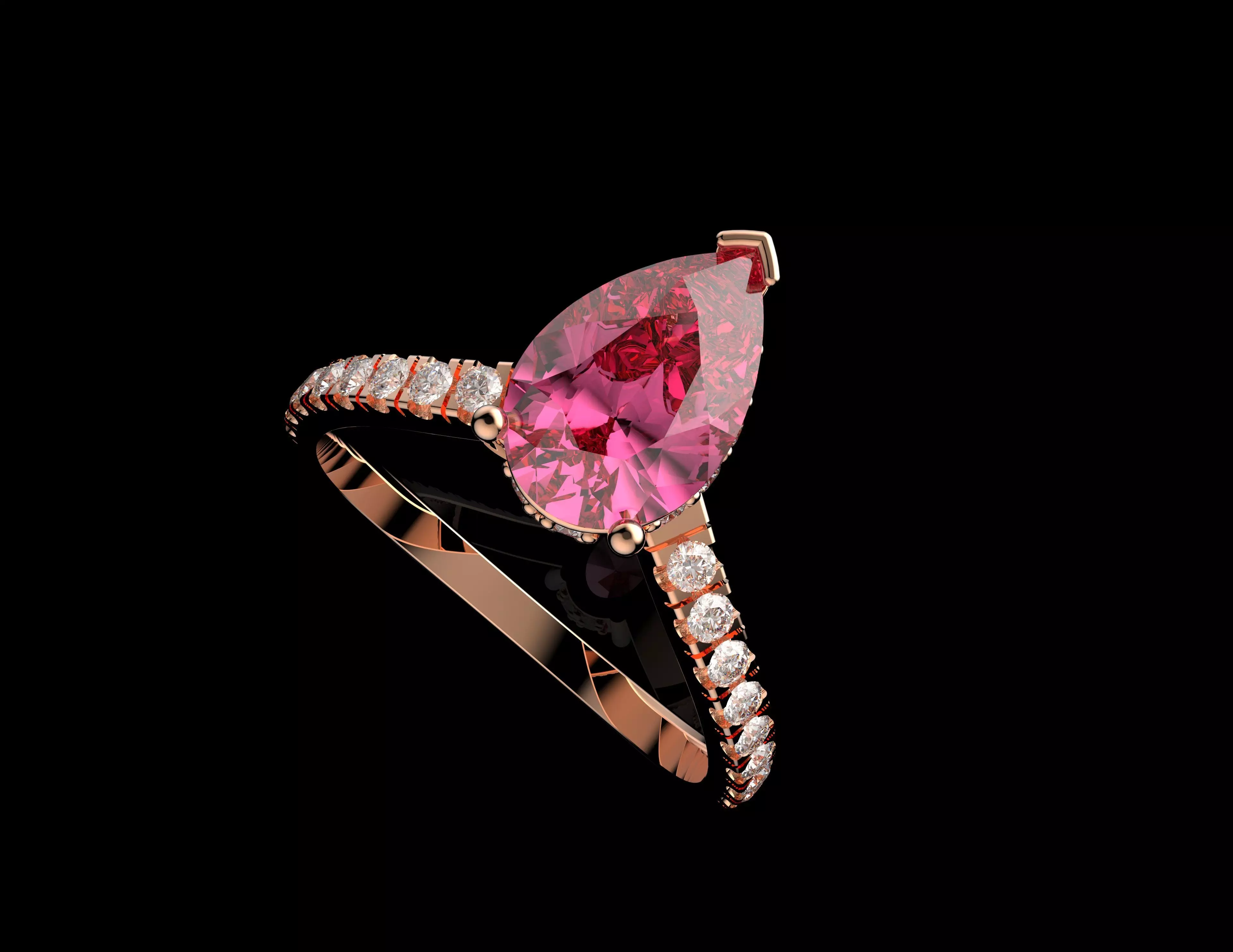 Gold N1537 3D print model_6