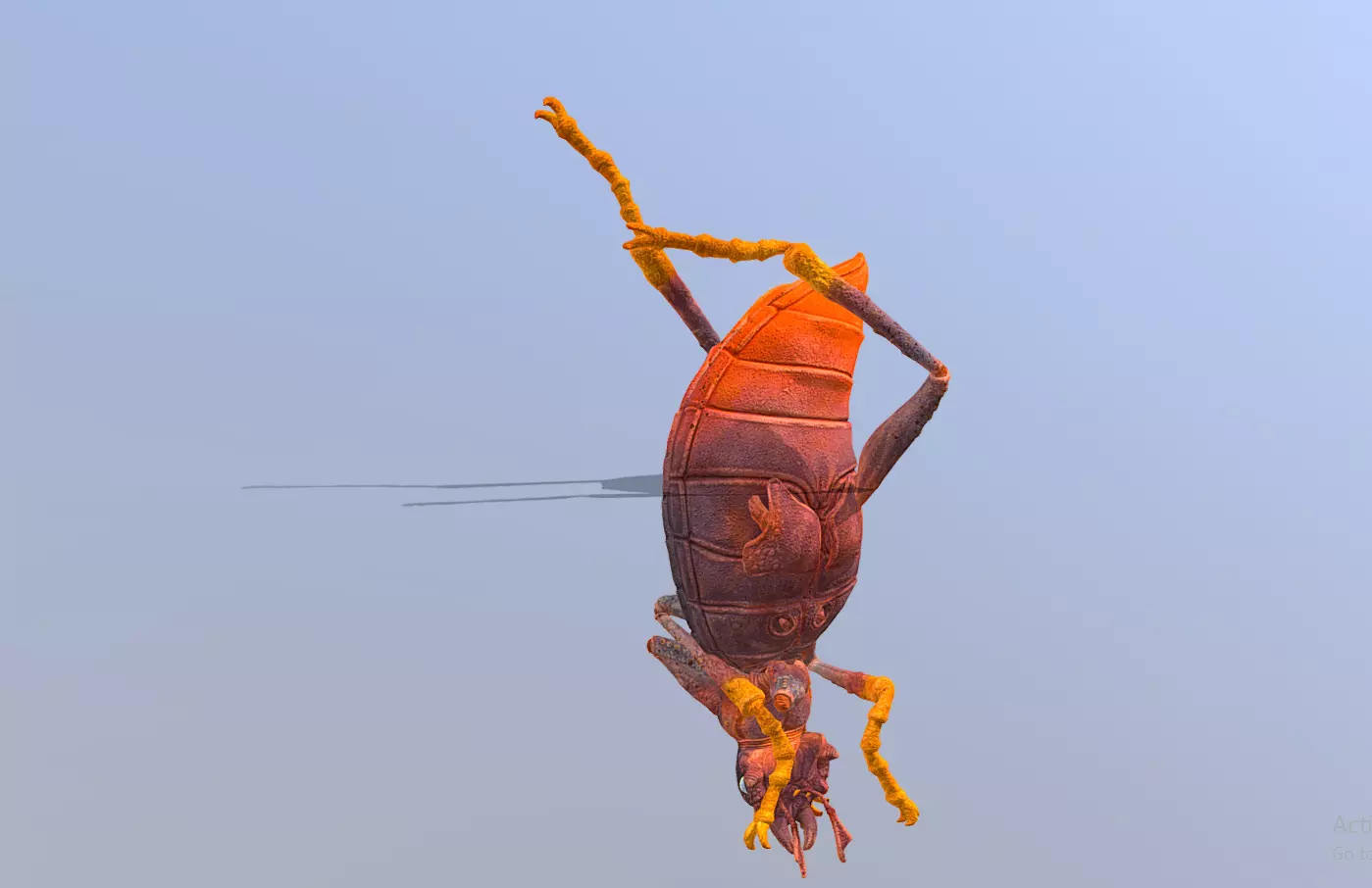 BEETLE Bug Teleport Fbx Png 3D model_1