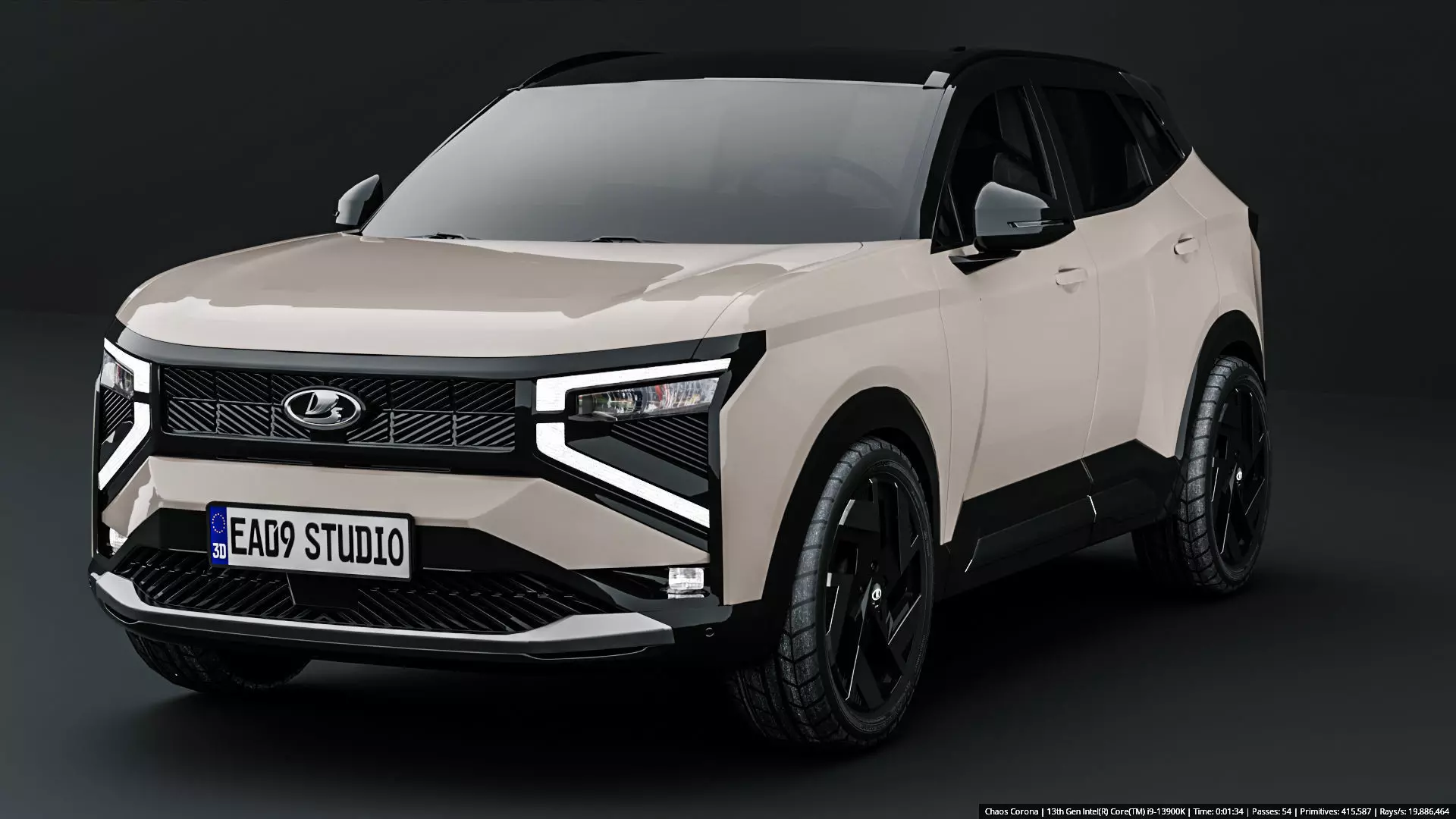 2026 Lada Azimut 3D model_0