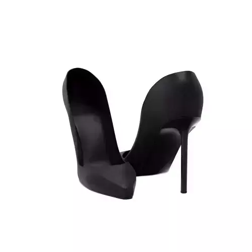 Black high heel