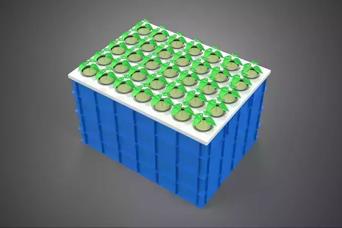 PLASTIC WATER TANK STORAGE CONTAINER AEROPONIC PLANT GROW FARM