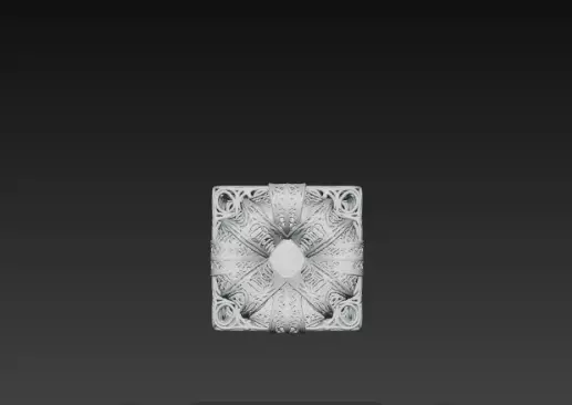 3D Gift Box Model Festive Celebration Concept 3D print model_8