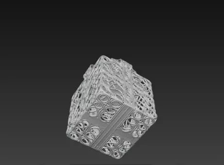 3D Gift Box Model Festive Celebration Concept 3D print model_12