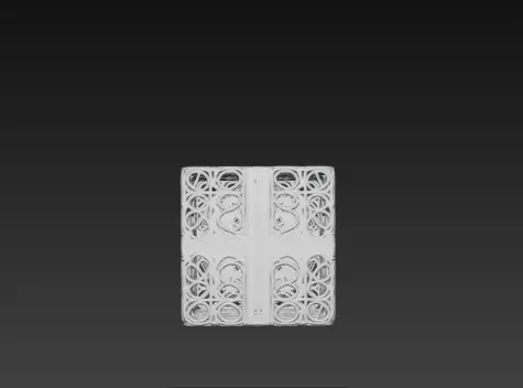 3D Gift Box Model Festive Celebration Concept 3D print model_13