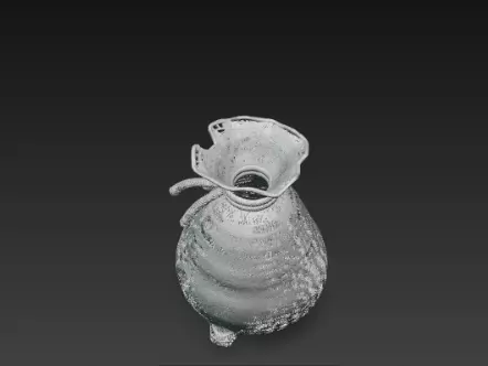 3D Santa Claus Gift Bag Model Merry Christmas 3D print model_7