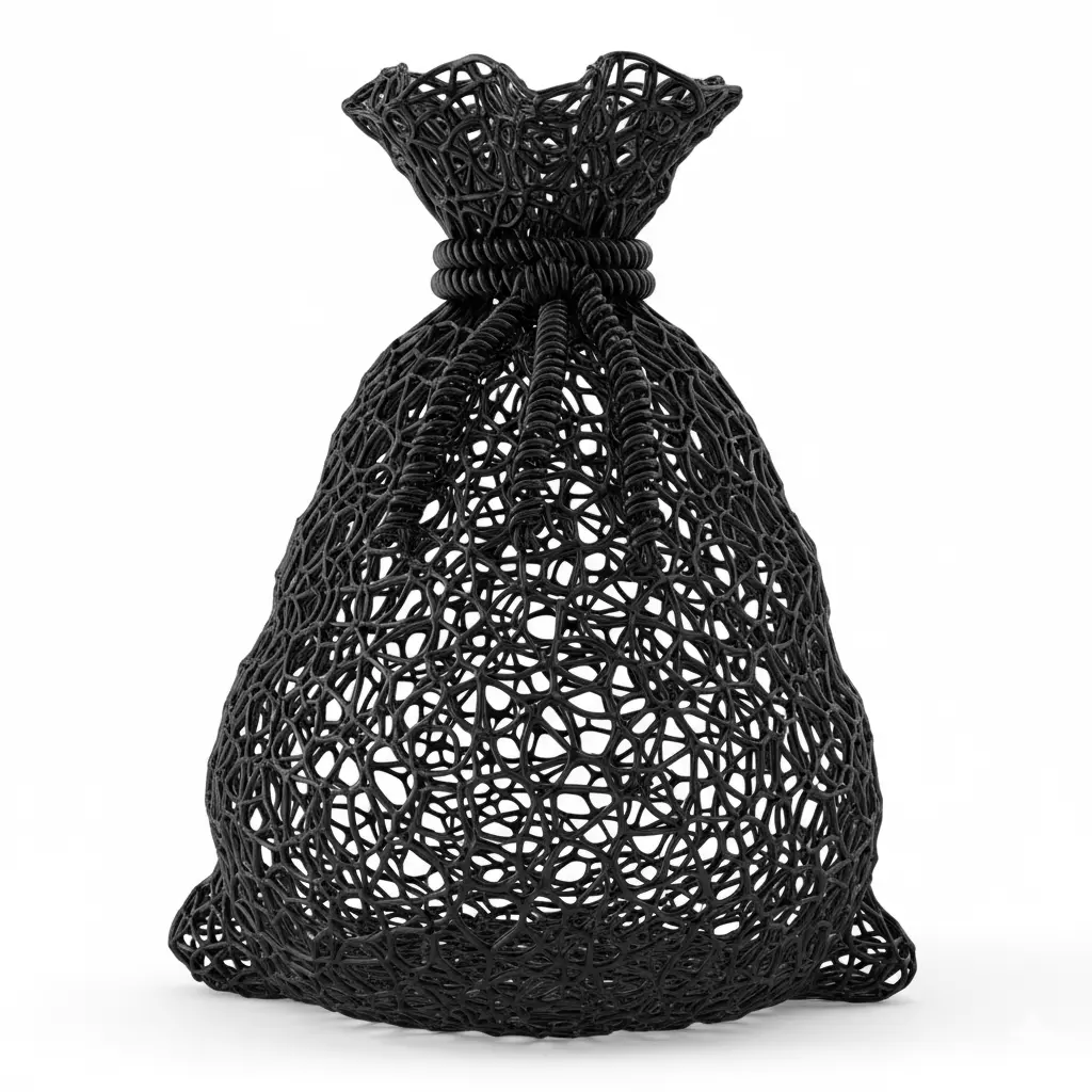 3D Santa Claus Gift Bag Model Merry Christmas 3D print model_0