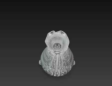 3D Santa Claus Gift Bag Model Merry Christmas 3D print model_9