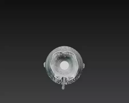 3D Santa Claus Gift Bag Model Merry Christmas 3D print model_10