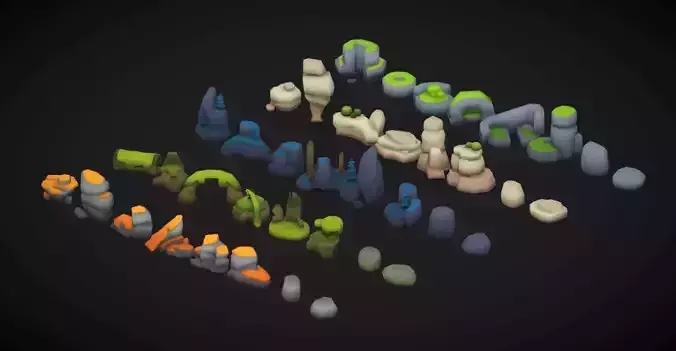 Stylized Rock Asset Pack