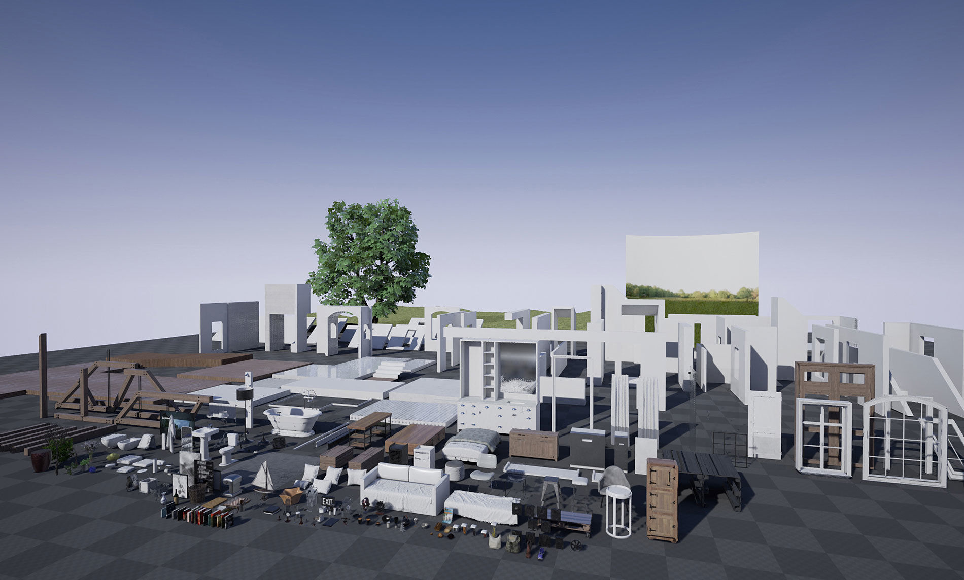 Archinteriors for UE vol 2 3D model_22