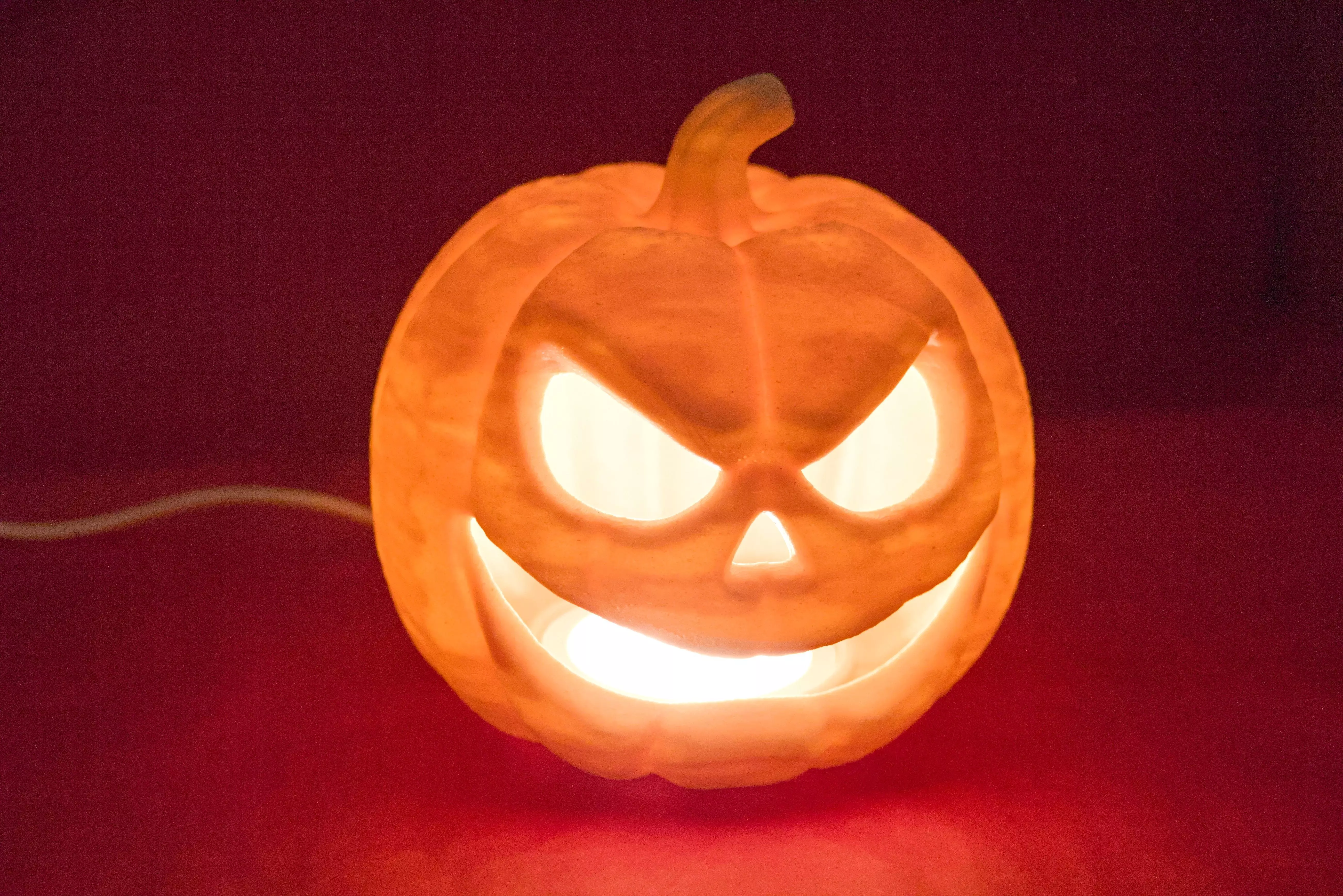 Jack O Lantern Pumpkin Halloween Decoration 3D print model_0