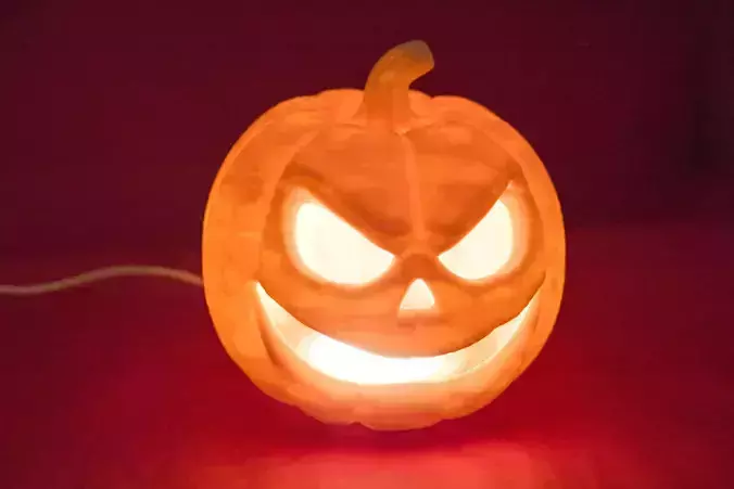 Jack O Lantern Pumpkin Halloween Decoration 3D print model Jack O Lantern Pumpkin Halloween Decoration 3D print model