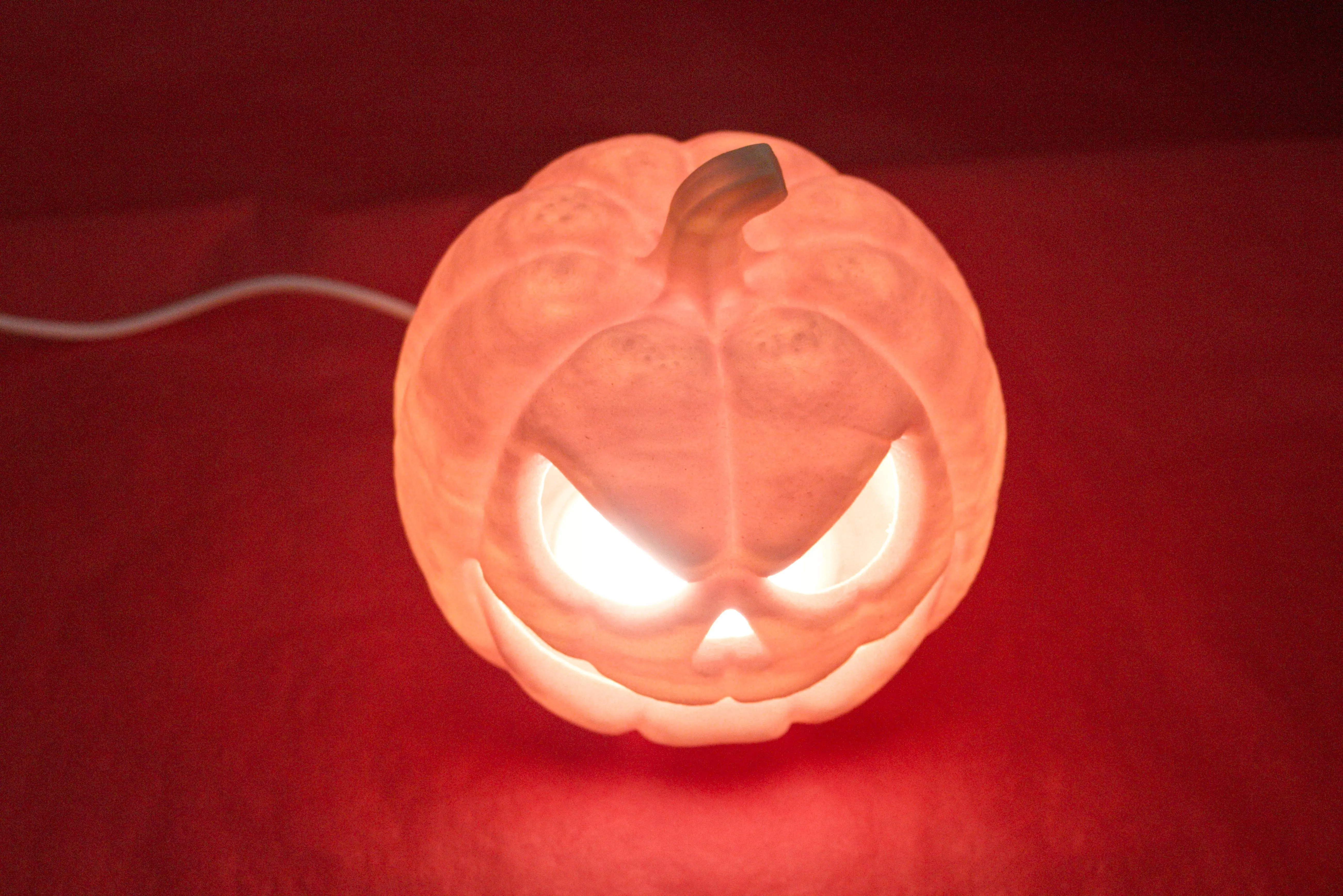 Jack O Lantern Pumpkin Halloween Decoration 3D print model_11