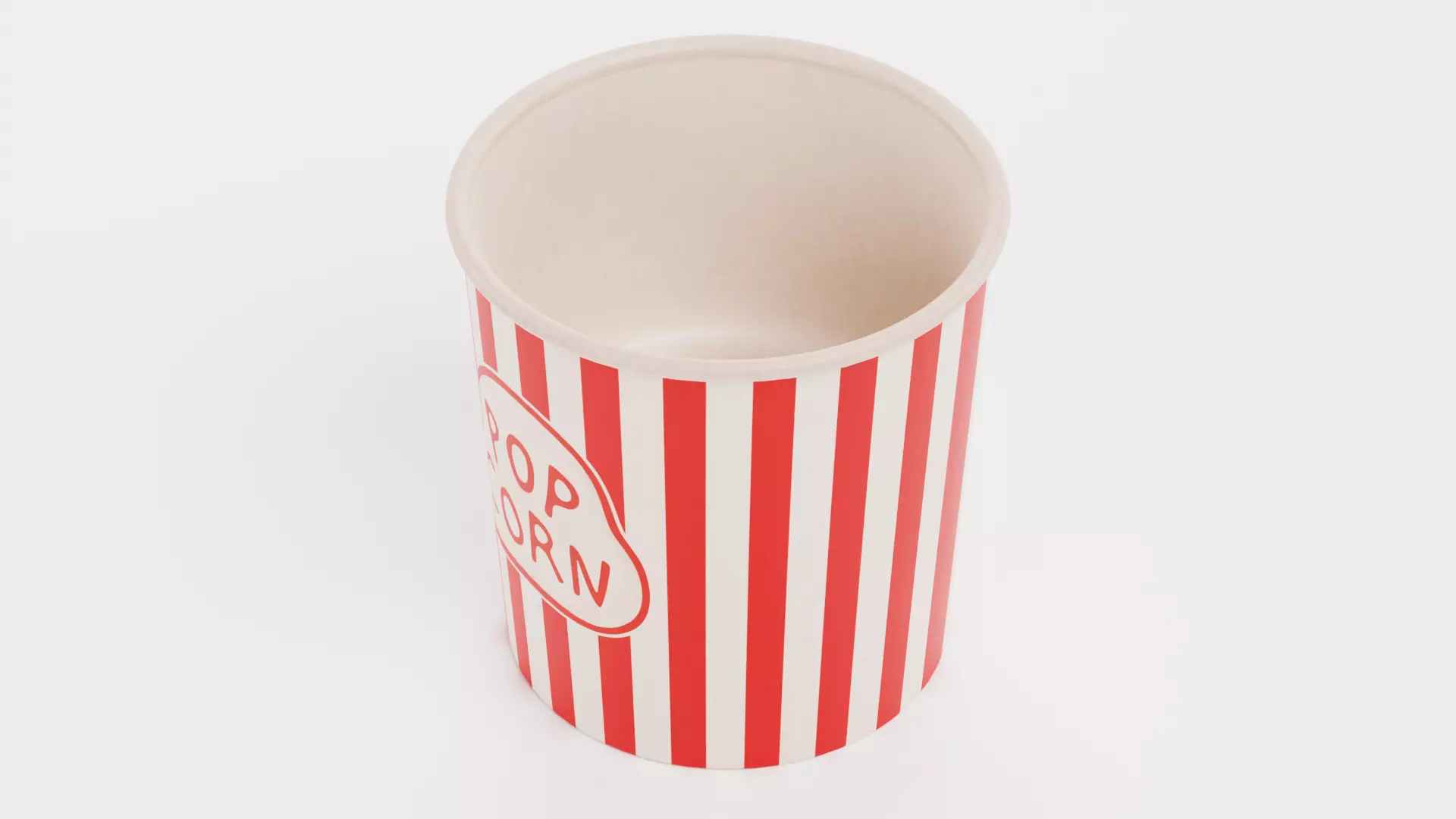 -Popcorn Cup V1- Low-poly 3D model_5