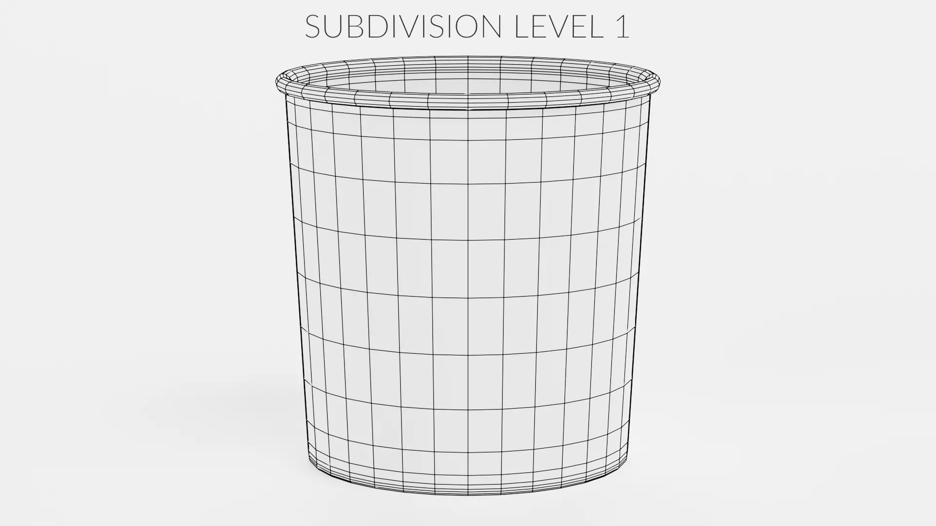 -Popcorn Cup V1- Low-poly 3D model_8