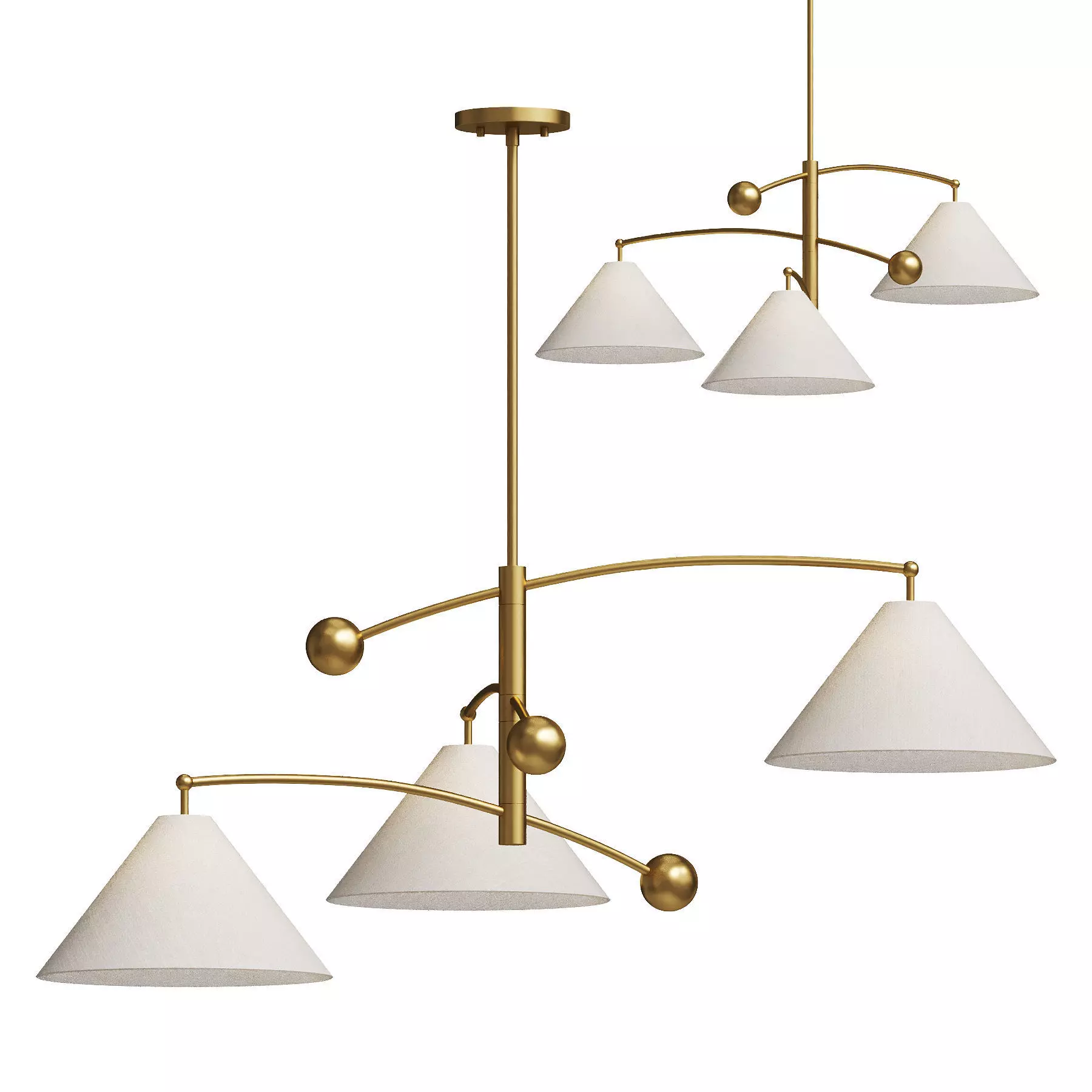Birdie Chandelier 3D model
