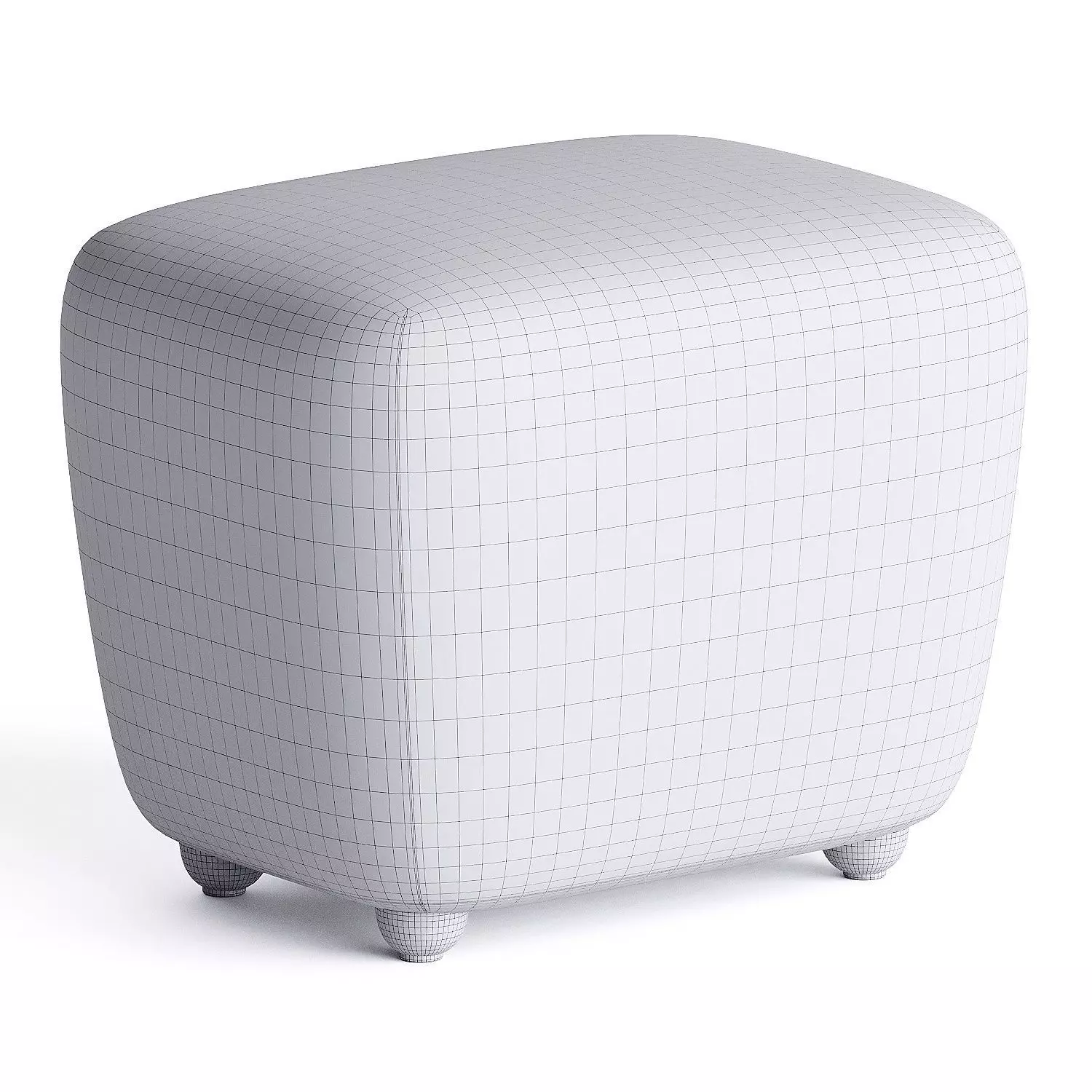 pouf bonnie 3D model_4