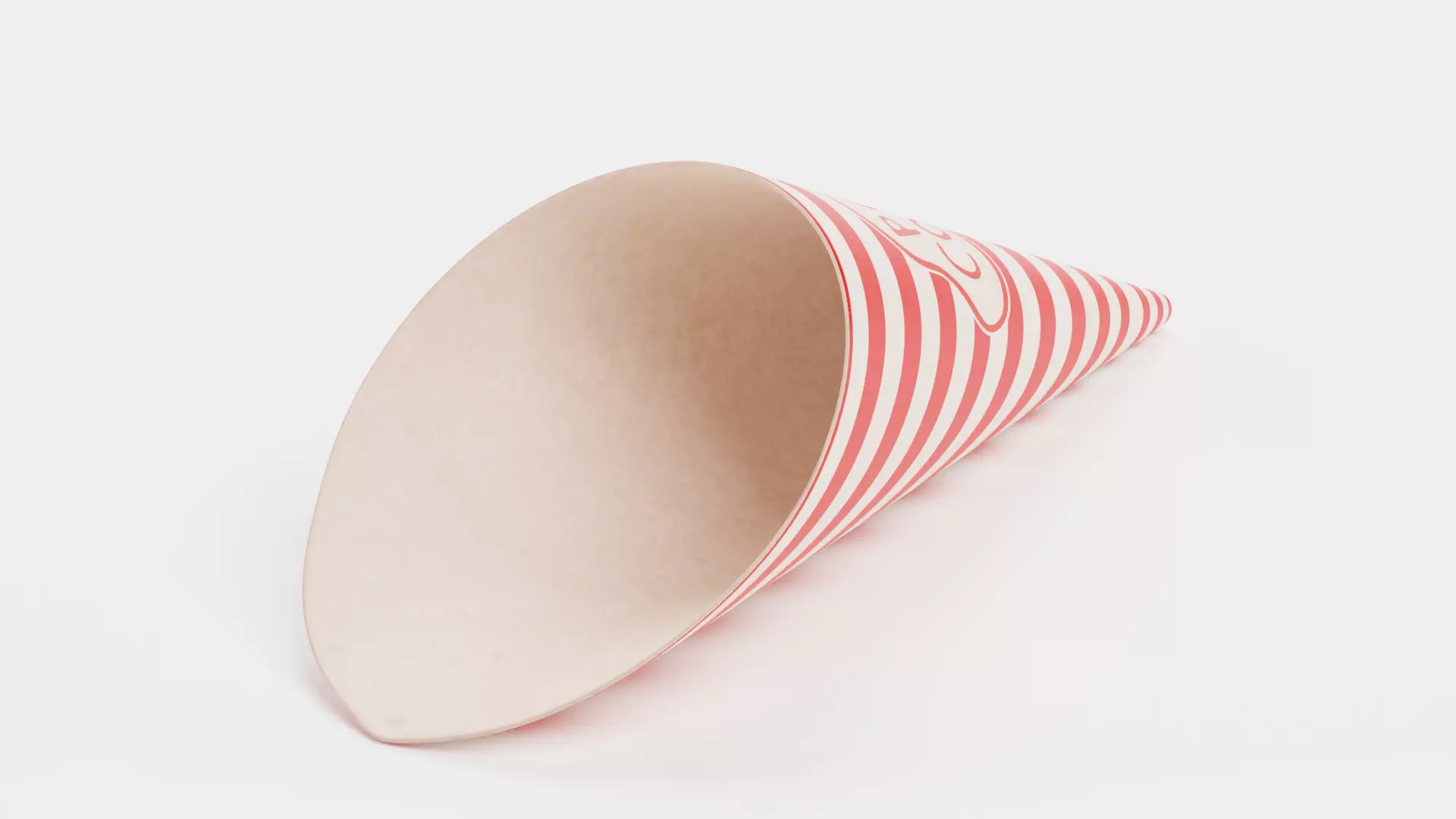 -Popcorn Cup V3- Low-poly 3D model_5