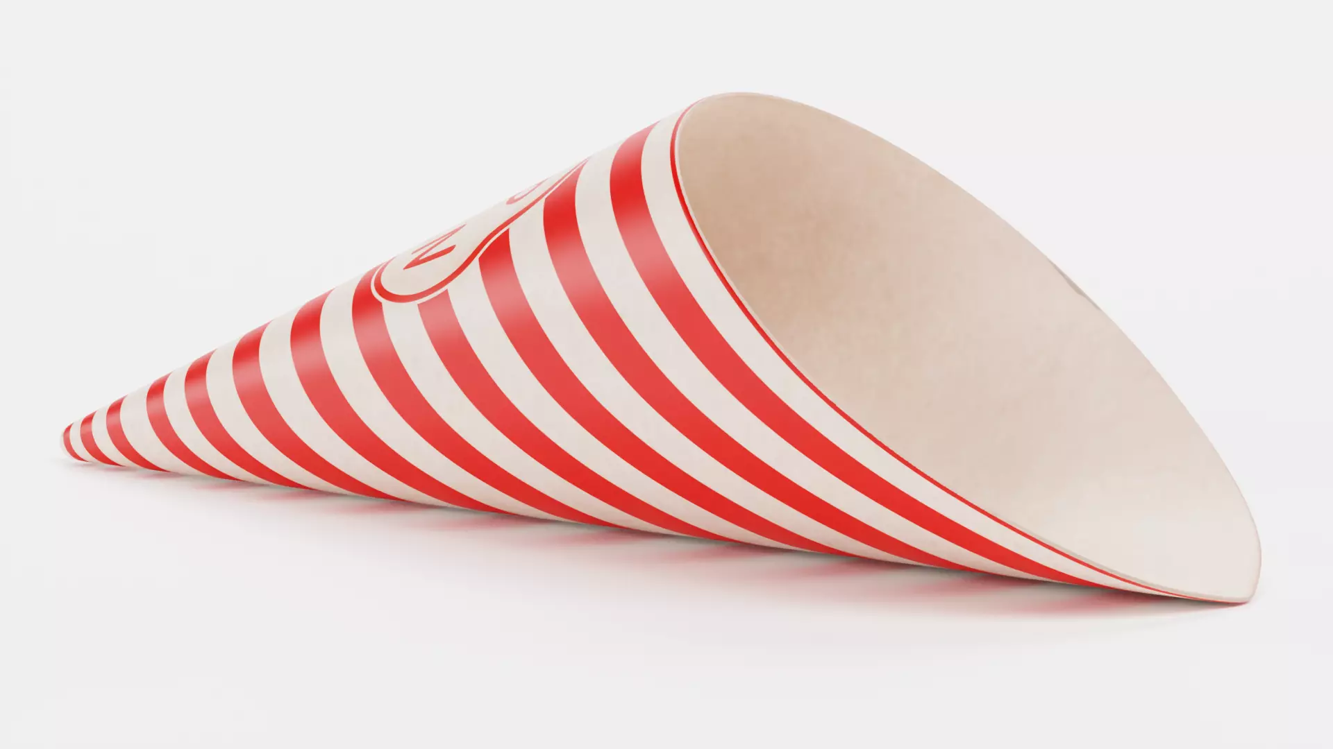 -Popcorn Cup V3- Low-poly 3D model_6