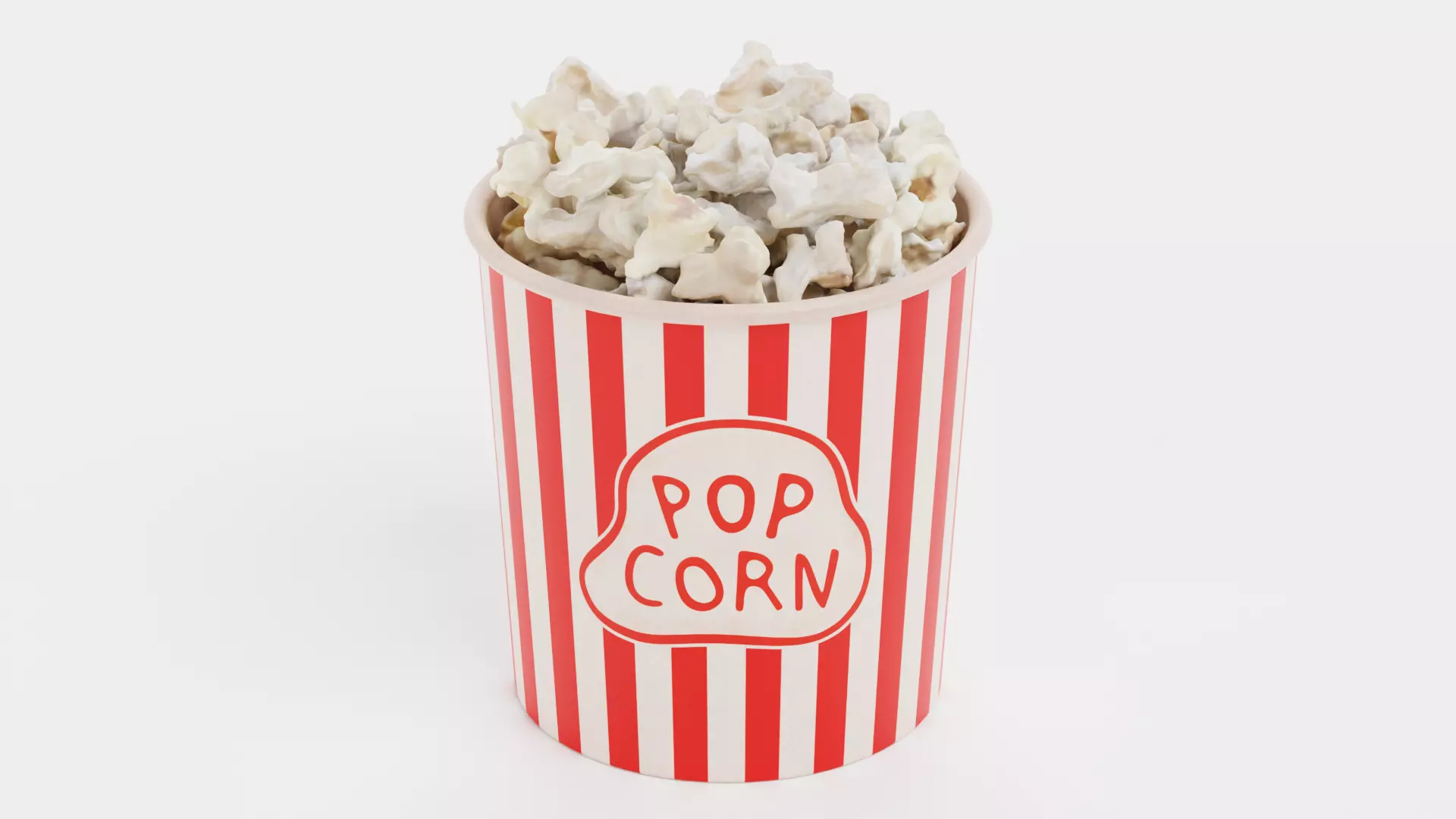 -Popcorn in Cup V1- 3D model_0