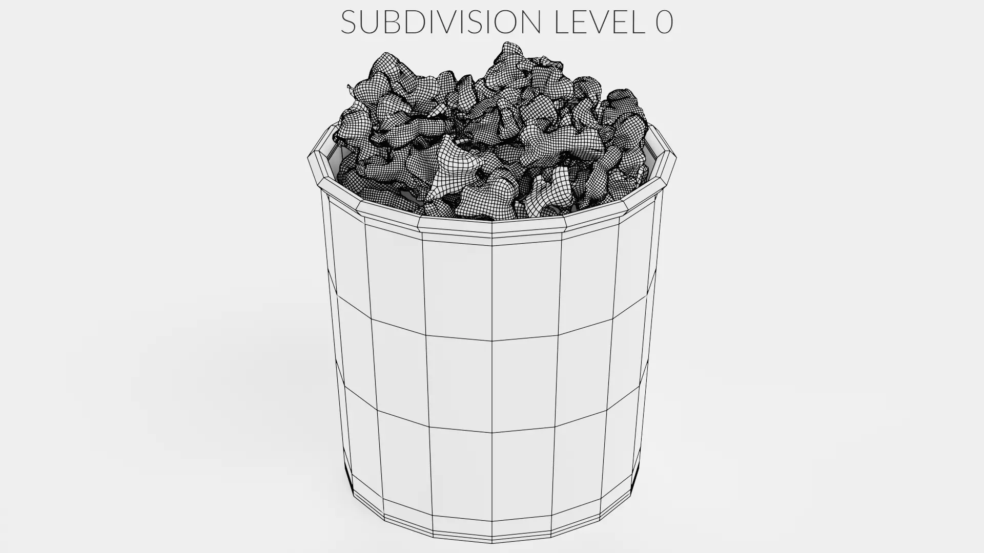 -Popcorn in Cup V1- 3D model_8
