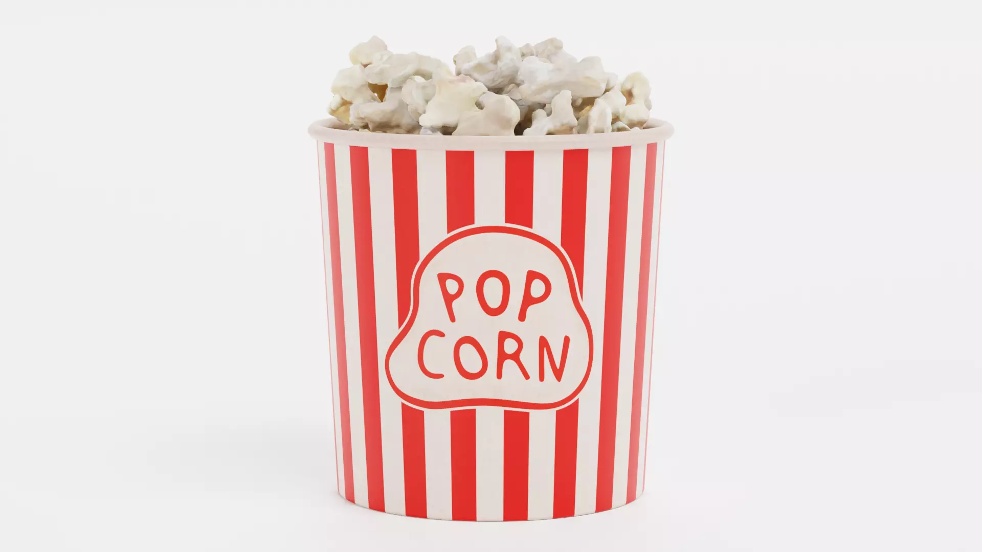 -Popcorn in Cup V1- 3D model_2