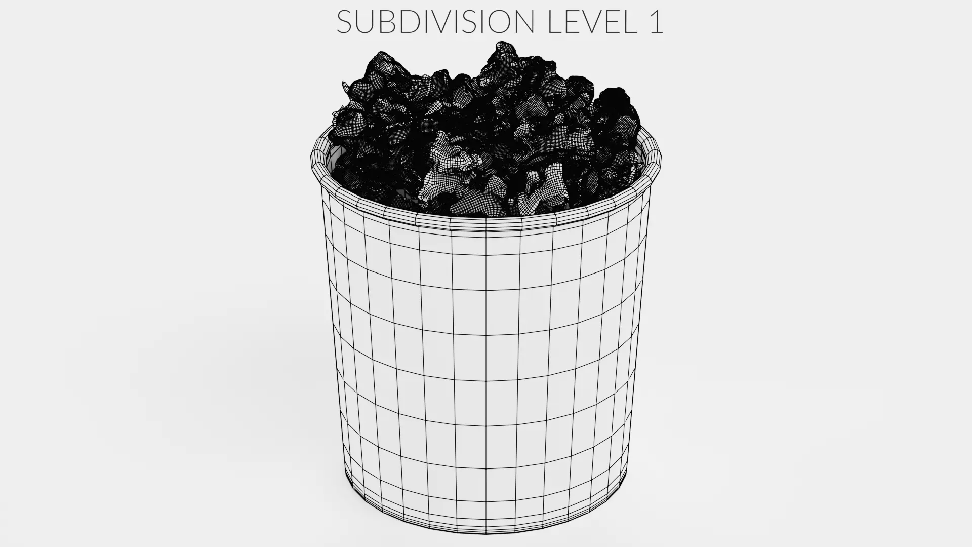 -Popcorn in Cup V1- 3D model_9