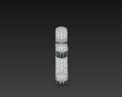 3D Gingerbread Man Model Merry Christmas Scene 3D print model_4