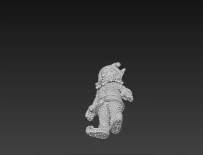 3D Christmas Elf Model Festive Holiday Character 3D print model_15